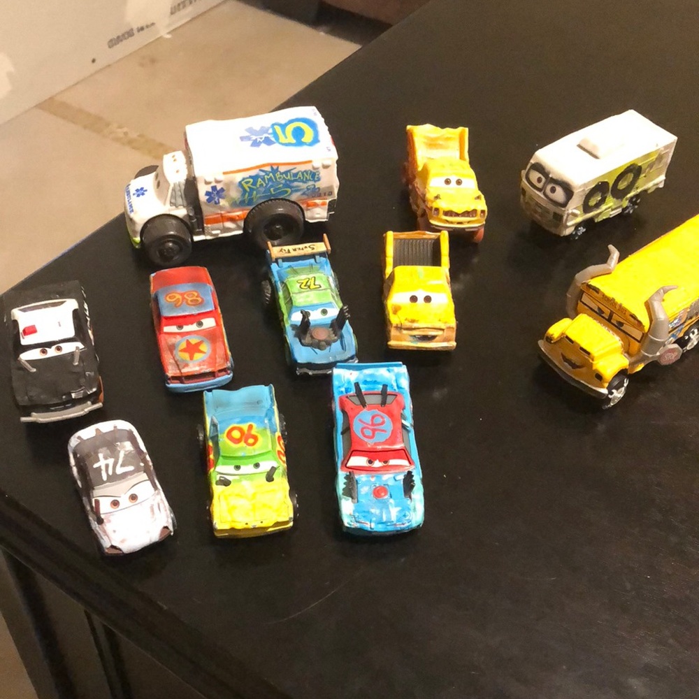 Lot of 11 Disney Cars